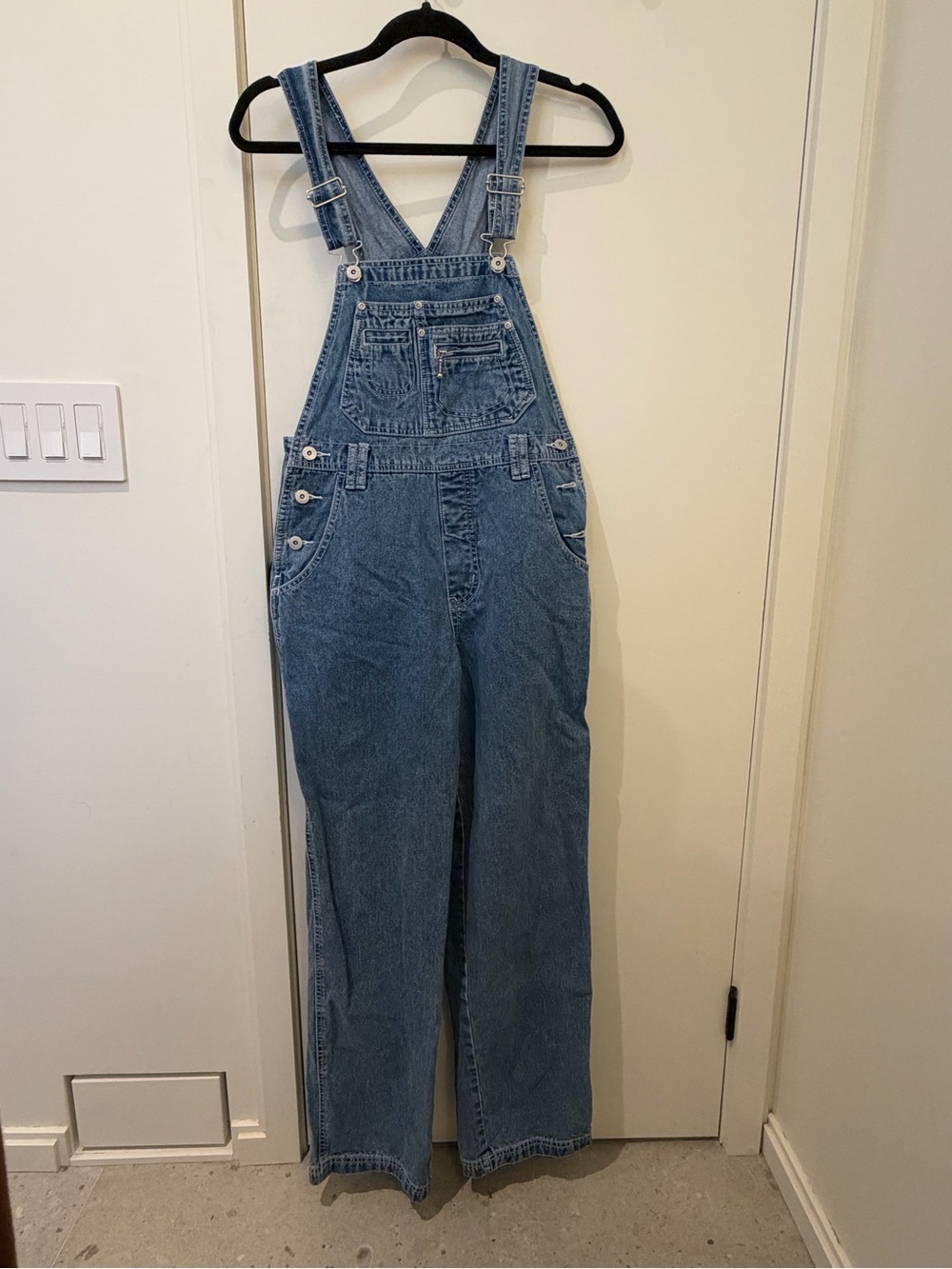 L.A Blues Vintage Blue Denim Overalls